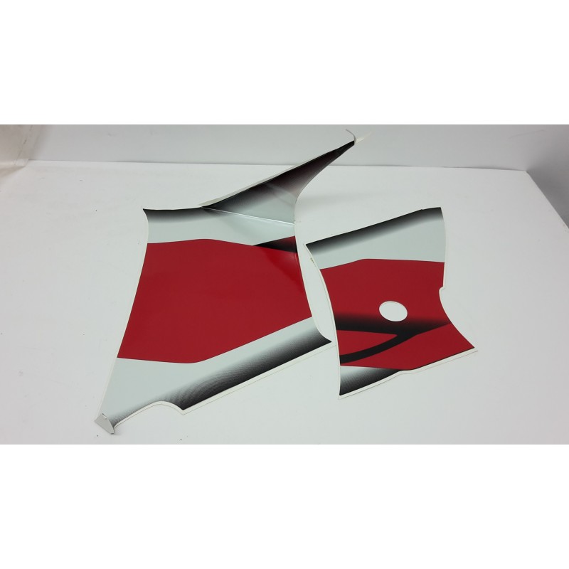 SERIE EMBLEMI CARENA SUPERIORE DX R6 2001-2002 SERIE EMBLEMI CARENA SUPERIORE DX R6 2001-2002