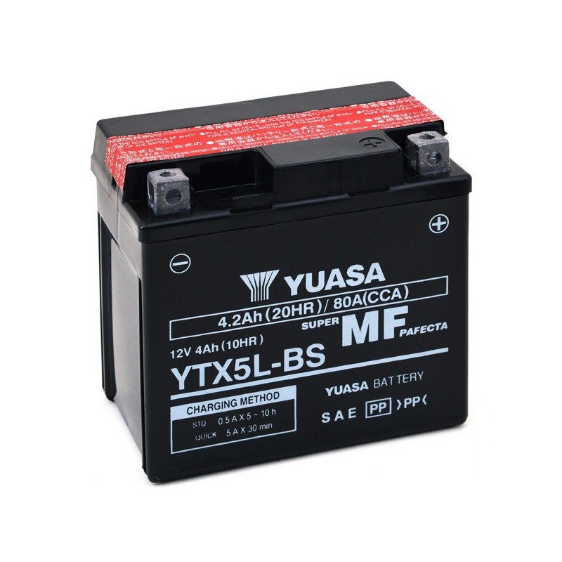 BATTERIA YUASA YTX5L-BS