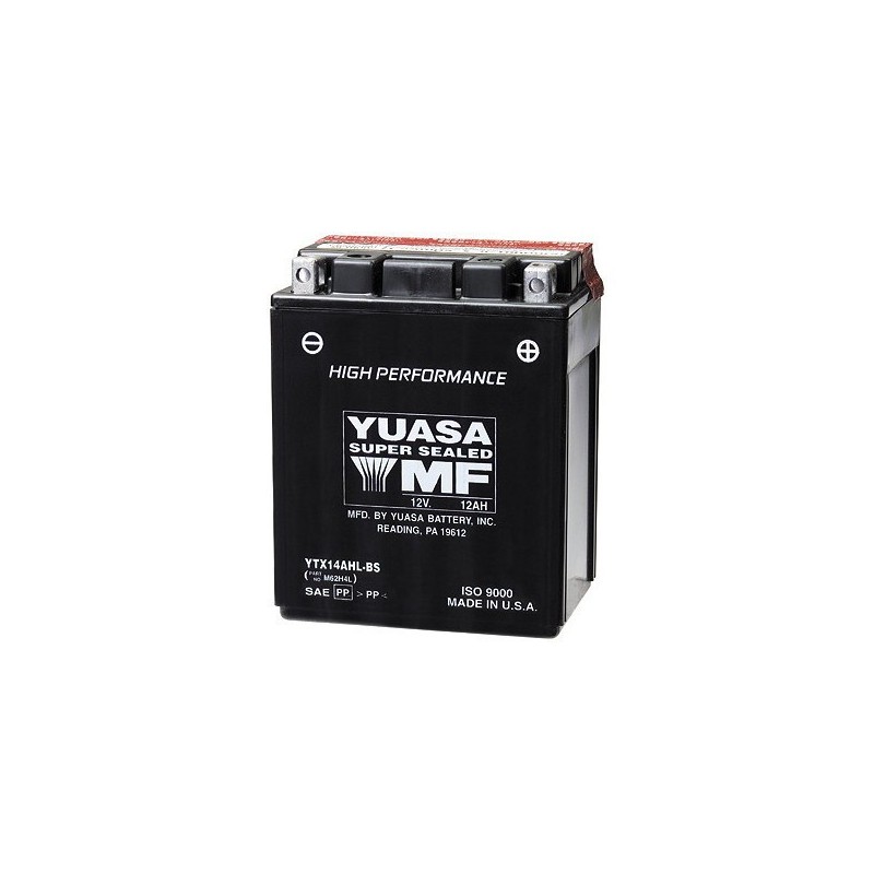 BATTERIA YUASA YTX14AHL-BS