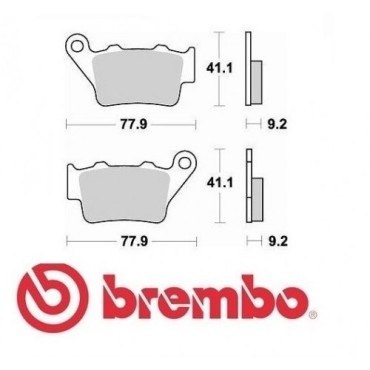 PASTICCHE FRENO BREMBO O7BB0235