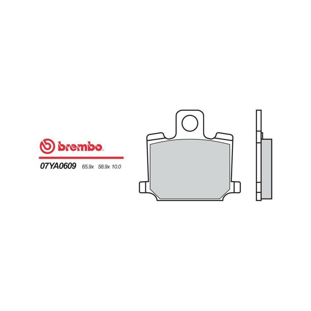 PASTIGLIE BREMBO 07YA0609