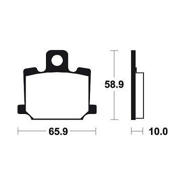 PASTIGLIE BREMBO 07YA0609