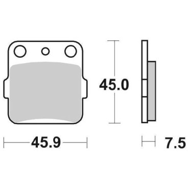 PASTIGLIE FRENO SBS 592 CS (CARBON SILVER)