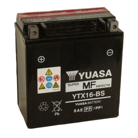 BATTERIA YUASA YTX16-BS 