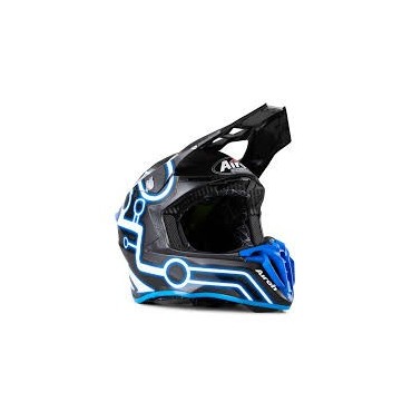 CASCO CROSS AIROH TWIST 2.0 NEON